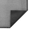 vidaXL Fu&szlig;matte Grau 115x300 cm