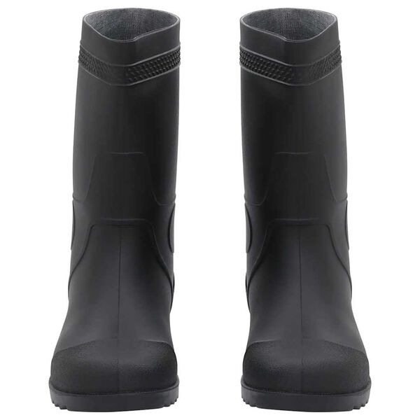 vidaXL Gummistiefel Schwarz Gr&ouml;&szlig;e 43 PVC