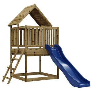 vidaXL Spielturm Impr&auml;gniertes Kiefernholz