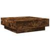 vidaXL Couchtisch R&auml;uchereiche 90x90x28 cm Holzwerkstoff