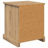 vidaXL Nachttisch Artisan-Eiche 39 x 39 x 47,5 cm Holzwerkstoff