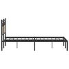 vidaXL Bettgestell ohne Matratze Sonoma-Eiche 150x200 cm Holzwerkstoff