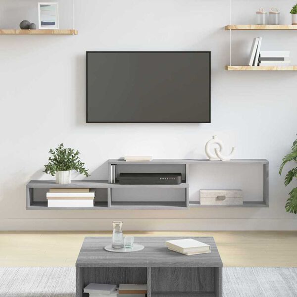 vidaXL WandTVStand 150x25x28,5cm Holzwerkstoff
