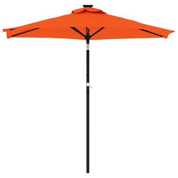 vidaXL Sonnenschirm mit Stahlmast Terracotta 225x225x212 cm