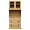 vidaXL Highboard VIGO 80x40x176 cm Massivholz Kiefer