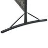 vidaXL Raumteiler Poly Rattan Anthrazit 175&times;180 cm
