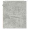 vidaXL Wand-Nachttische 2 Stk. Betongrau 38x34x40 cm