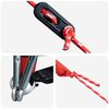 vidaXL Tunnelzelt mit Dach Gr&uuml;n und Wei&szlig; 328 x 228 x 115 cm