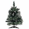 vidaXL K&uuml;nstlicher Weihnachtsbaum mit Beleuchtung & St&auml;nder Gr&uuml;n 60 cm