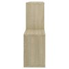 vidaXL Wandregal Sonoma-Eiche 100x18x53 cm Holzwerkstoff