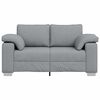 vidaXL Sofa Hellgrau 160 x 80 x 82 cm Stoff