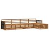 vidaXL Outdoor-Sofagarnitur 5 Stk. Natur Massivholz Akazie