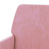 vidaXL Sitzbank Rosa 108x79x79 cm Samt