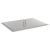 vidaXL Regenbrause Edelstahl 304 40x30 cm Rechteckig