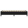 vidaXL Boxspringbettgestell Schwarz 90x200 cm Stoff
