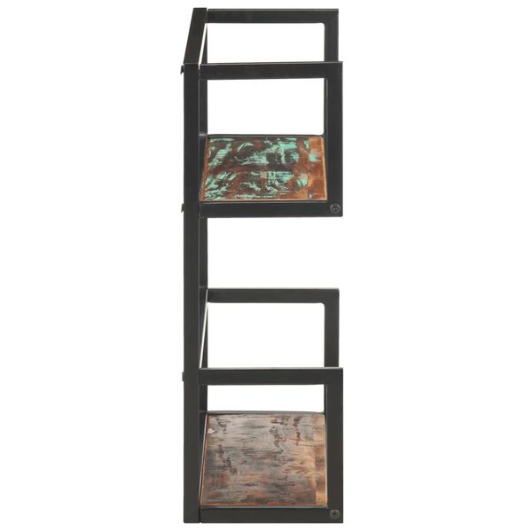 vidaXL Wandregal 60x20x60 cm Altholz Massiv