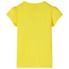 Kinder-T-Shirt Gelb 104