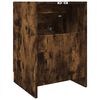vidaXL Waschbeckenunterschrank R&auml;uchereiche 40x37x59 cm Holzwerkstoff