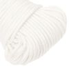 vidaXL Bootsseil Wei&szlig; 4 mm 25 m Polypropylen