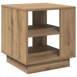 vidaXL Couchtisch Artisan-Eiche 40x40x43 cm Holzwerkstoff