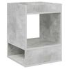 vidaXL Beistelltisch 2 Stk. Betongrau 40 x 40 x 56 cm Holzwerkstoff