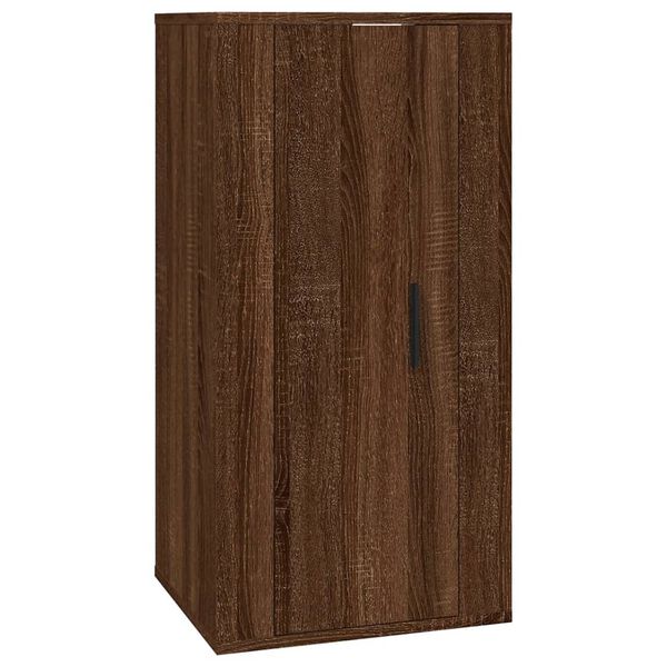 vidaXL TV-Wandschrank Braun Eichen-Optik 40x34,5x80 cm