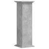 vidaXL Pflanzenst&auml;nder Betongrau 33x33x100 cm Holzwerkstoff