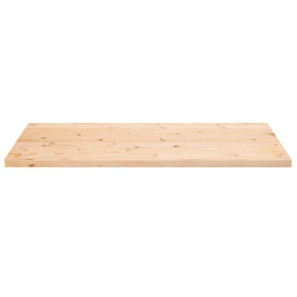 vidaXL Tischplatte 110x60x2,5 cm Massivholz Kiefer Rechteckig