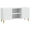 vidaXL TV-Schr&auml;nk 102 x 34,5 x 50 cm Wei&szlig; Holzwerkstoff