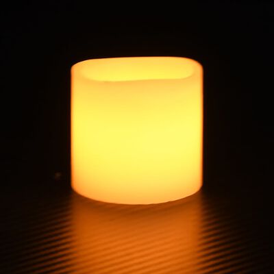 vidaXL Elektrische LED-Kerzen 100 Stk. Warmweiß