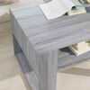 vidaXL Couchtisch Graues Sonoma 66 x 53 x 45 cm Holzwerkstoff