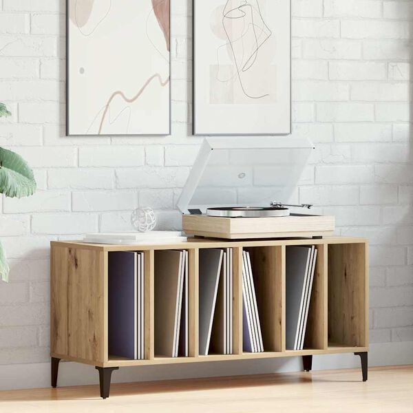vidaXL Plattenschrank Artisan-Eiche 100x38x48 cm Holzwerkstoff