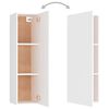 vidaXL 4-tlg. TV-Schrank-Set Wei&szlig; Holzwerkstoff