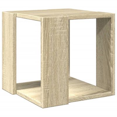 vidaXL Couchtisch Sonoma-Eiche 32x32x30 cm Holzwerkstoff