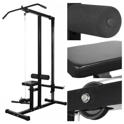 vidaXL Fitnessstation mit Gewichtsscheiben 40 kg