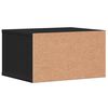 vidaXL Druckerst&auml;nder Schwarz 40x32x22,5 cm Holzwerkstoff