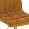 vidaXL Barhocker Braun Samt