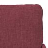 vidaXL Sofagarnituren 3 pcs Weinrot 115 x 56 x 80 cm Sperrholz