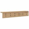 vidaXL Wandmontierter nachttisch Artisan-Eiche 60 x 10.5 x 10.5 cm
