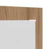 vidaXL Wandmontierter nachttisch Artisan-Eiche 96 x 1,5 x 90 cm