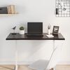 vidaXL Tischplatte 100x40x2 cm Massivholz Eiche Behandelt Baumkante