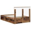 vidaXL Bettrahmen Altholz 120 x 200 cm Massives Kiefernholz