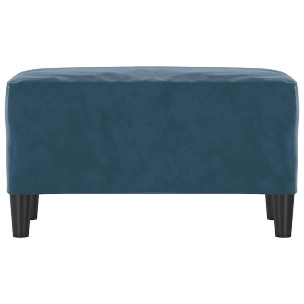 vidaXL Sitzbank Blau 70x35x41 cm Samt