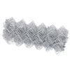 vidaXL Kettenzaun Silber 10 x 0,4 m Verzinkter Stahl
