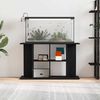 vidaXL Aquariumst&auml;nder Schwarze Eiche 100 x 40 x 60 cm Holzwerkstoff