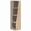 vidaXL Eckschrank 27,5x27x102cm Holzwerkstoff Sonoma-Eiche