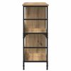 vidaXL Regal Artisan-Eiche 78,5 x 33 x 82 cm Holzwerkstoff