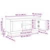 vidaXL TV-Schr&auml;nk Altholz 102 x 35 x 45 cm Holzwerkstoff