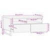 vidaXL Couchtisch Braun 80 x 54 x 40 cm Massivholz Mango