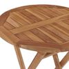 vidaXL 3-tlg. Garten-Essgruppe Massivholz Teak